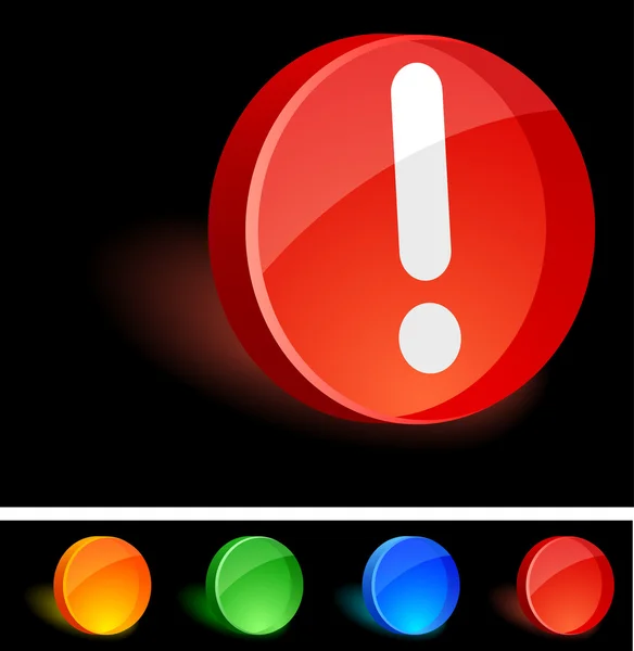 Attention Icon. — Stock Vector