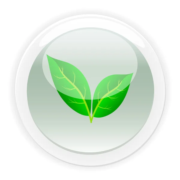 Leaf icon. — Stock Vector