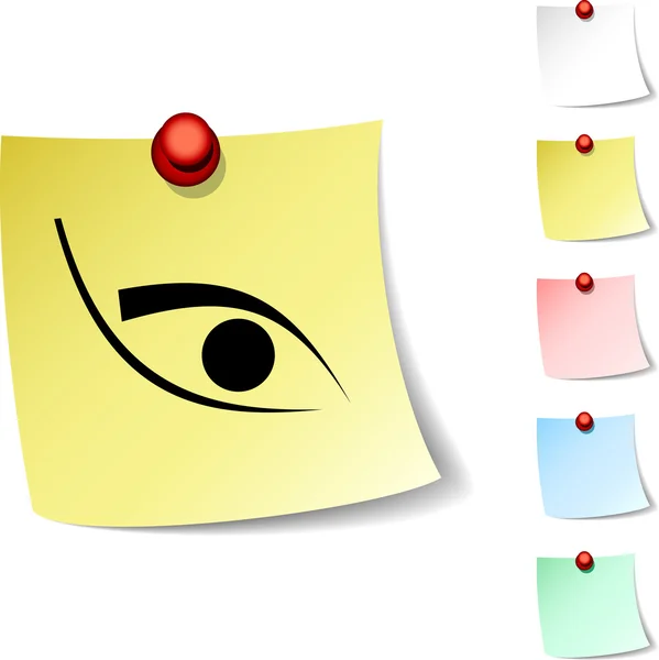 Icono del ojo. — Vector de stock