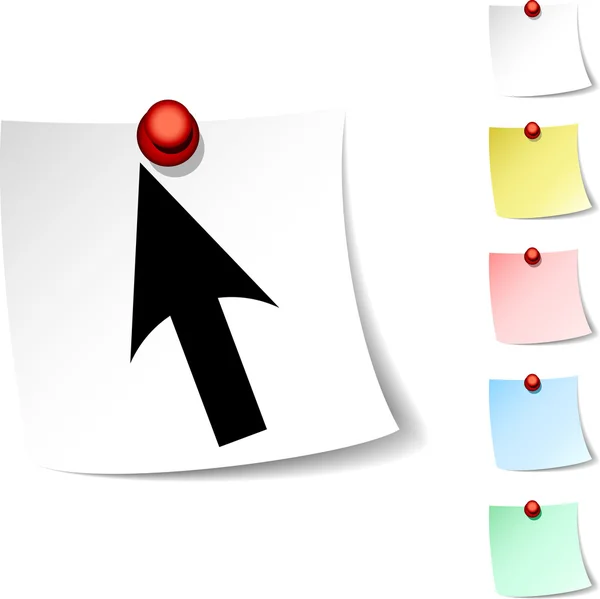 Icono del cursor . — Vector de stock