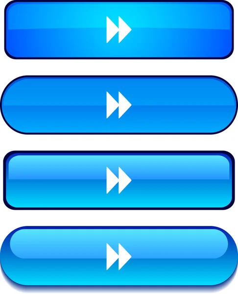 Forward button set. — Stock vektor