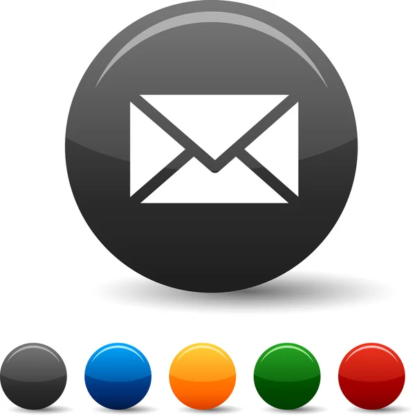 E-mailové ikony. — Stockový vektor