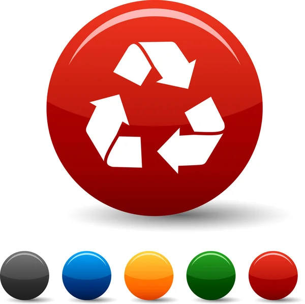 Recycle icons. — Stock Vector