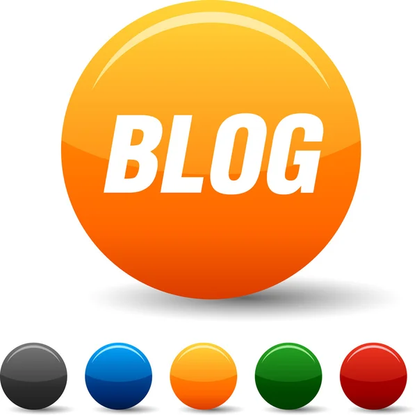 Blog simgeler. — Stok Vektör