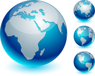 Blue Earth. clipart