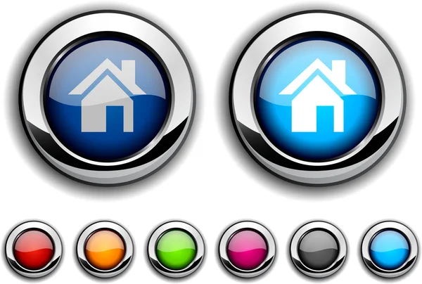 Home button. — Stock Vector