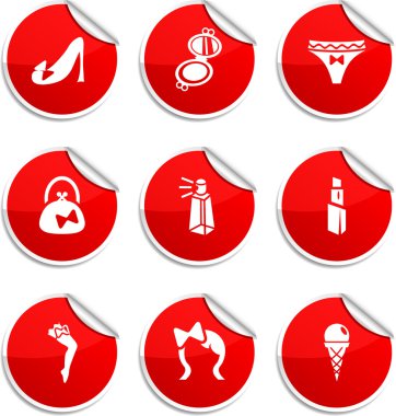 Kadınlar çıkartmaları.