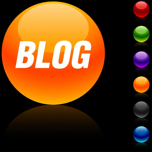Блог icon . — стоковий вектор