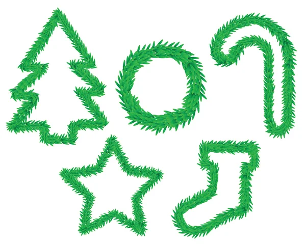 クリスマスのシンボル — ストックベクタ