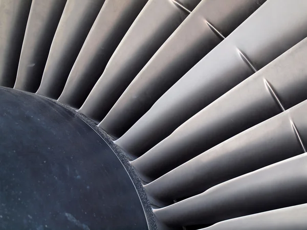 Крупный план Jet Engine — стоковое фото