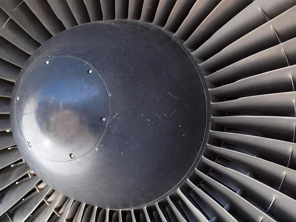 Jet engine fan — Stock Photo, Image