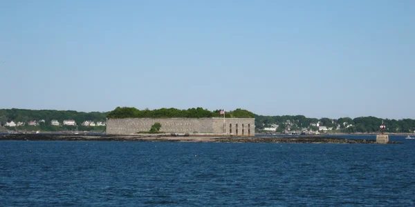 Fort Gorges in Casco Bay — Stock Photo, Image
