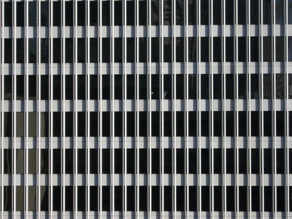 Modern Office Building Windows Reflecting Other Buildings Detail Pattern Good — Stock Photo, Image