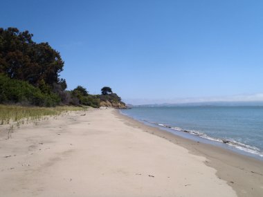 Angel Island sahilde taş ocağı