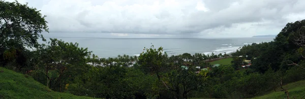 Liten Stad Punta Banco Panoramautsikt Costa Rica Stillahavskusten — Stockfoto