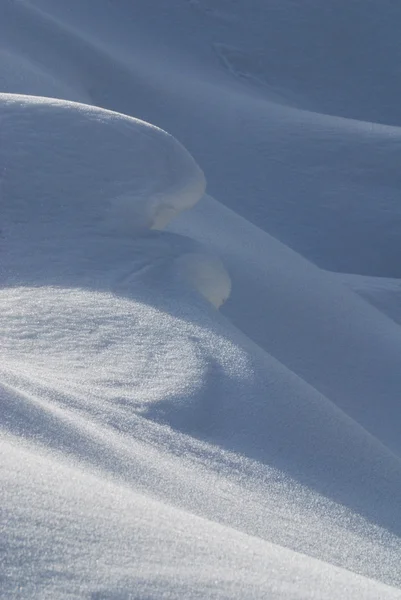 Snö bildar — Stockfoto