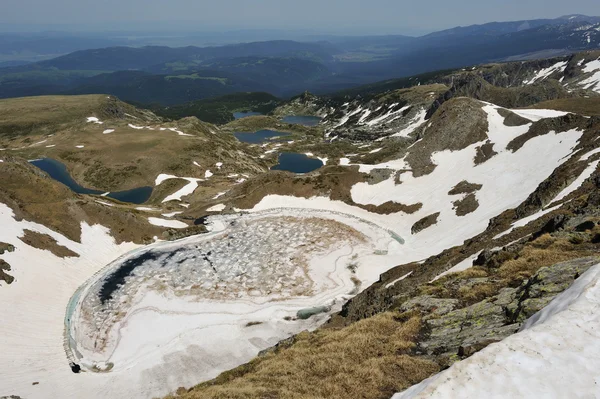 stock image Seven Lakes on rila