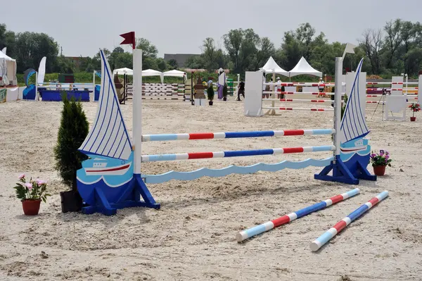 Obstáculos para los caballos —  Fotos de Stock