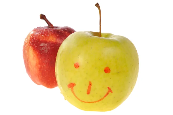 stock image Apples with a smile