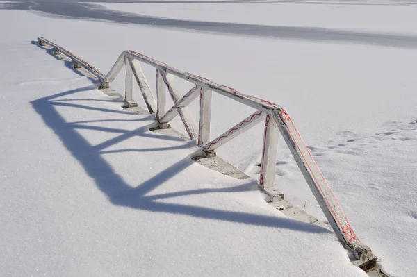 Ponte Inverno — Fotografia de Stock
