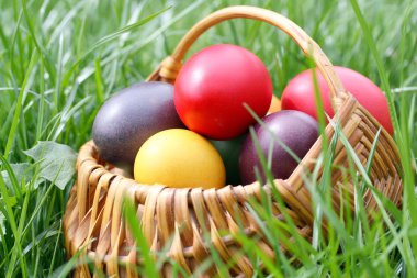 Easter eggs clipart
