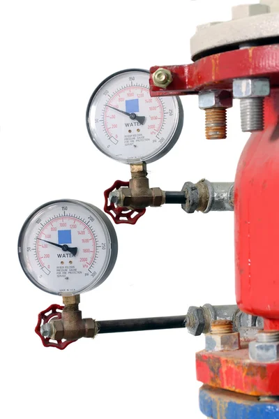 Manómetros de presión de agua —  Fotos de Stock