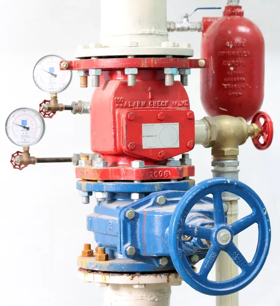 Fire Sprinkler Control System — Stock Photo, Image