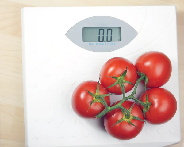 トマトと減量 — ストック写真