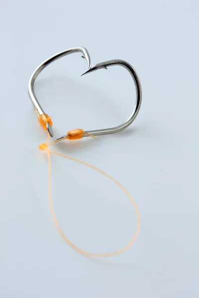 Heart Shape Hooks Mirror — Stock Photo, Image