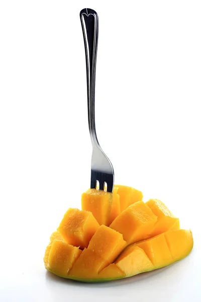 stock image Mango&fork