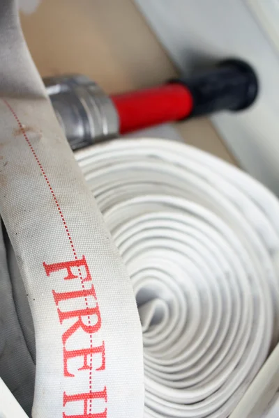 Požární Zařízení Požární Hadice Flexibilní Trubice — Stock fotografie