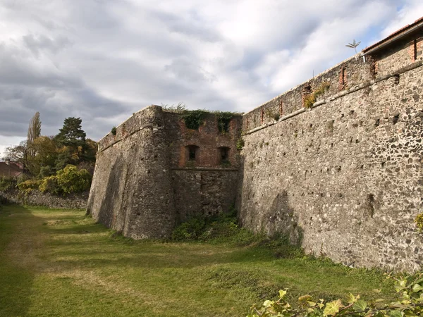 stock image This wall of the castle-fortress in Uzhhorod (West Ukraine)