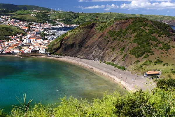 Spiaggia di Porto Pim Immagini Stock Royalty Free