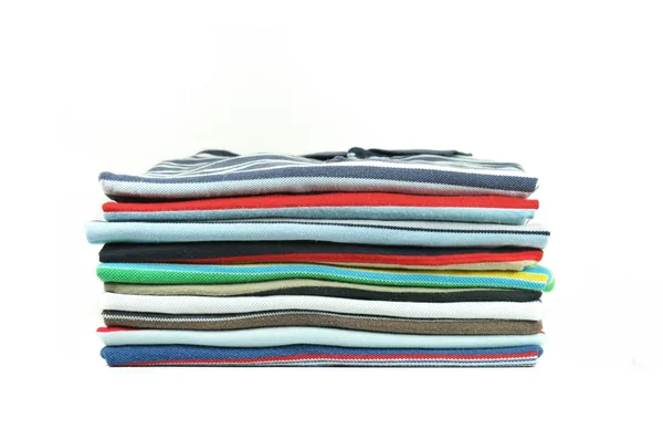 Stack of T-Shirts Royalty Free Stock Images