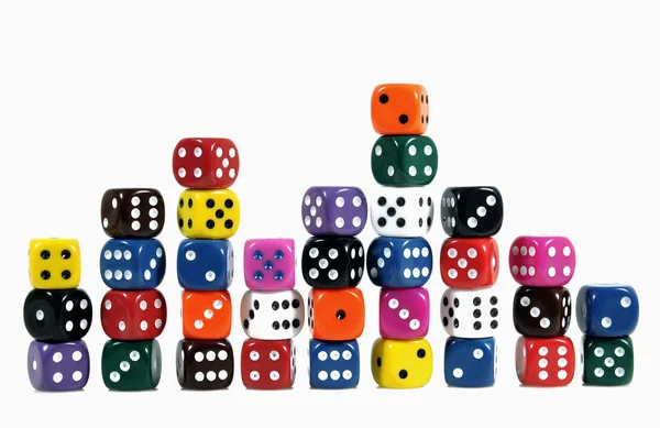 Casino dices — Stock Photo, Image