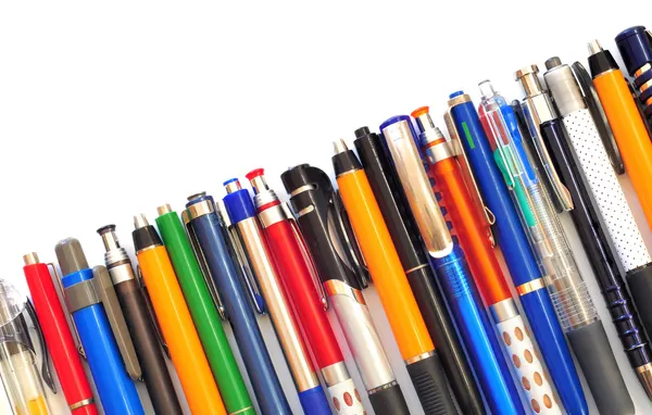 Шариковые ручки — стоковое фото