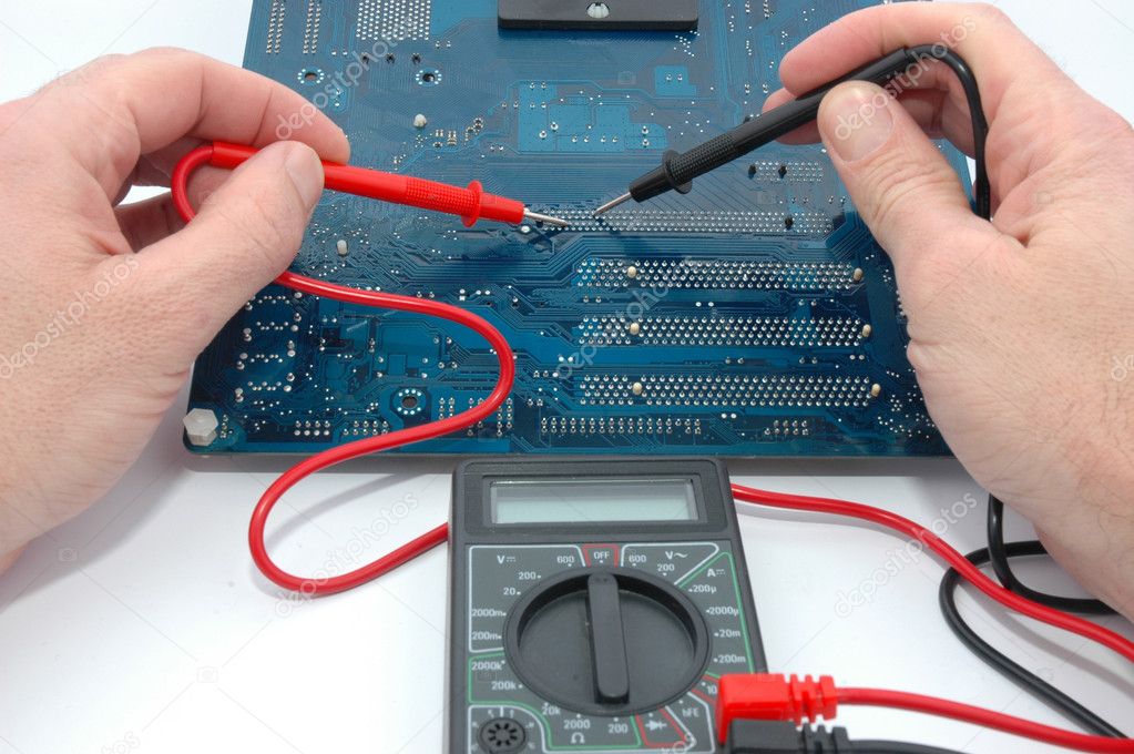 Repairing computer circuit board