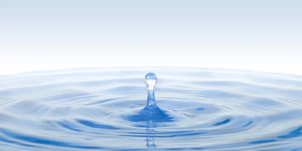 Gota de água — Fotografia de Stock