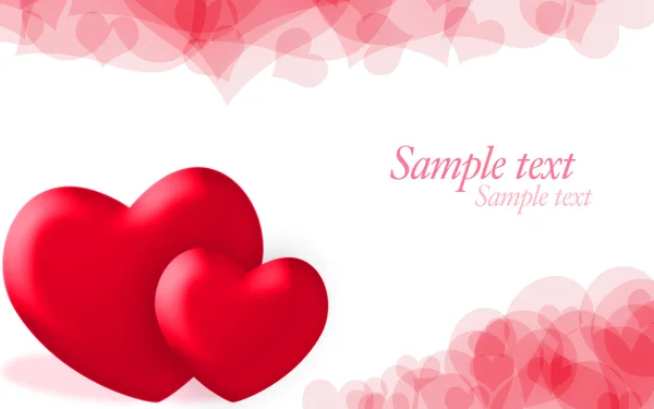 Nice Frame Valentine Day Your Design — Stock Photo, Image