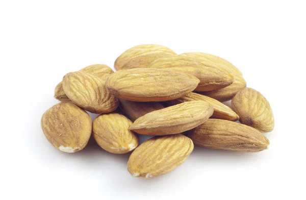Fresh Dry Delicious Almonds Your Design — Stock Photo, Image