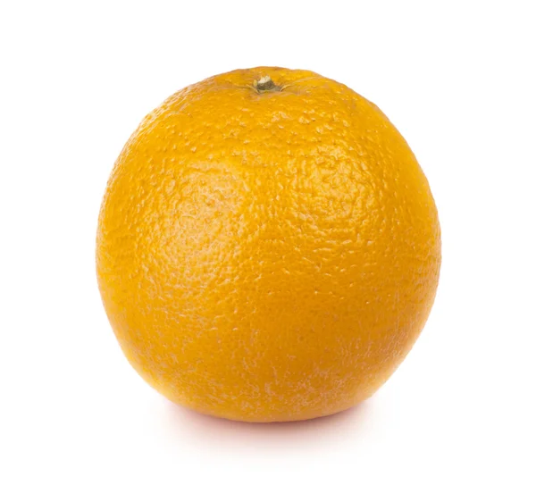 あなたの設計のための白い背景に熟したオレンジ — ストック写真