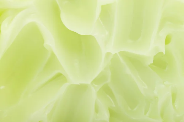 Cosmetic green cream — Stock Photo, Image