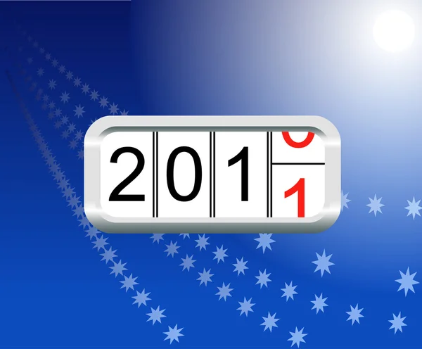 Nuevo 2011 . — Vector de stock