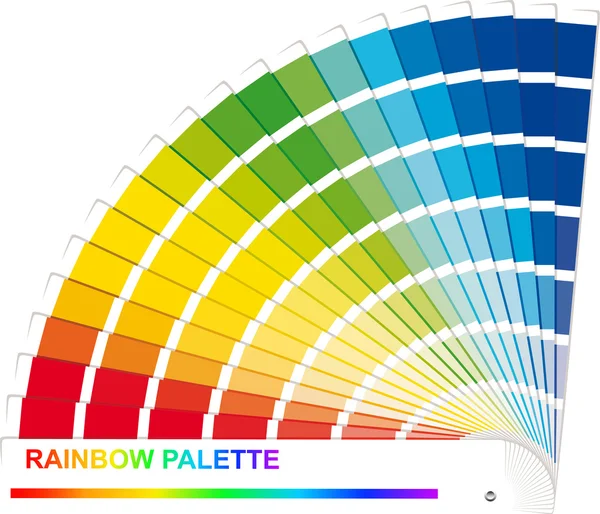 stock vector Rainbow palette