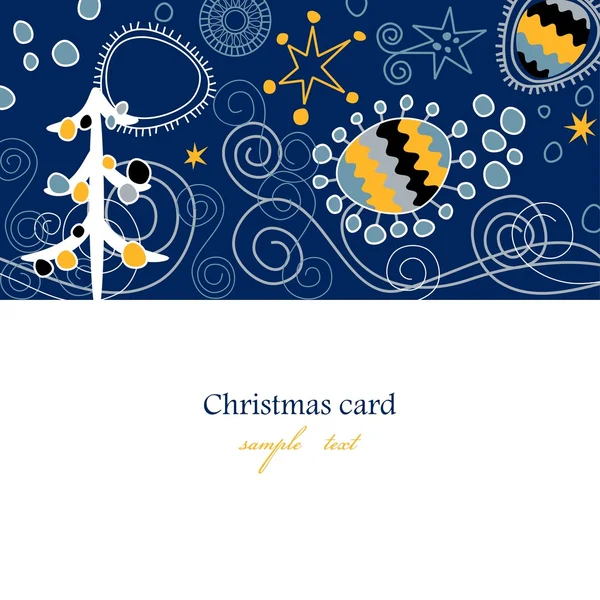 Cartão de Natal —  Vetores de Stock
