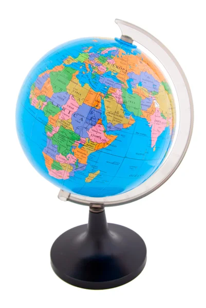 Globus isoliert — Stockfoto
