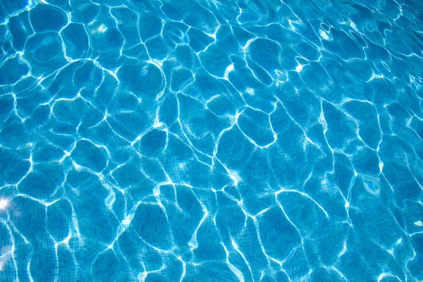 Μπλε υφή νερό της πισίνας — Φωτογραφία Αρχείου