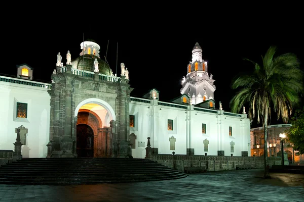 Katedrála v Quito — Stock fotografie