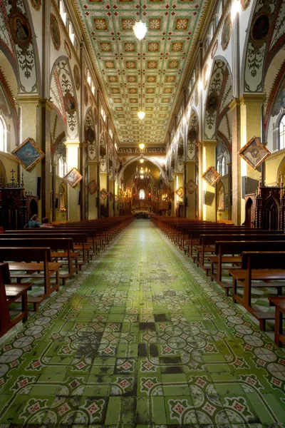 stock image Interior Of Basilica De Nuestra Senora Del Rosario