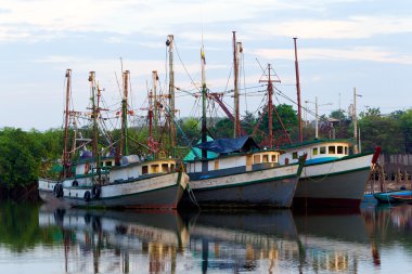 Fishing Boats clipart